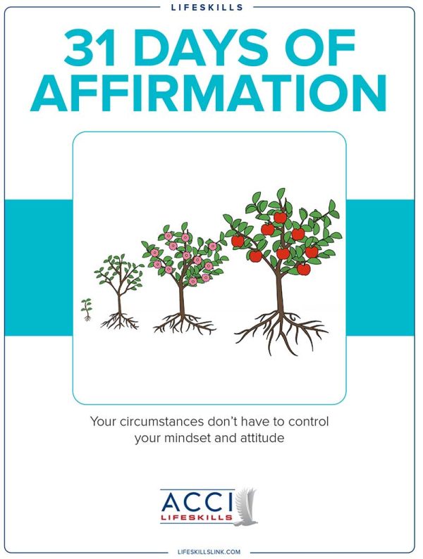 30 days of affirmation Lifeskills